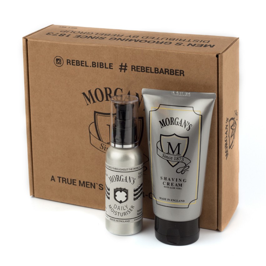 MORGAN`S, Подарочный набор крем для бритья + крем после бритья, 1 шт.