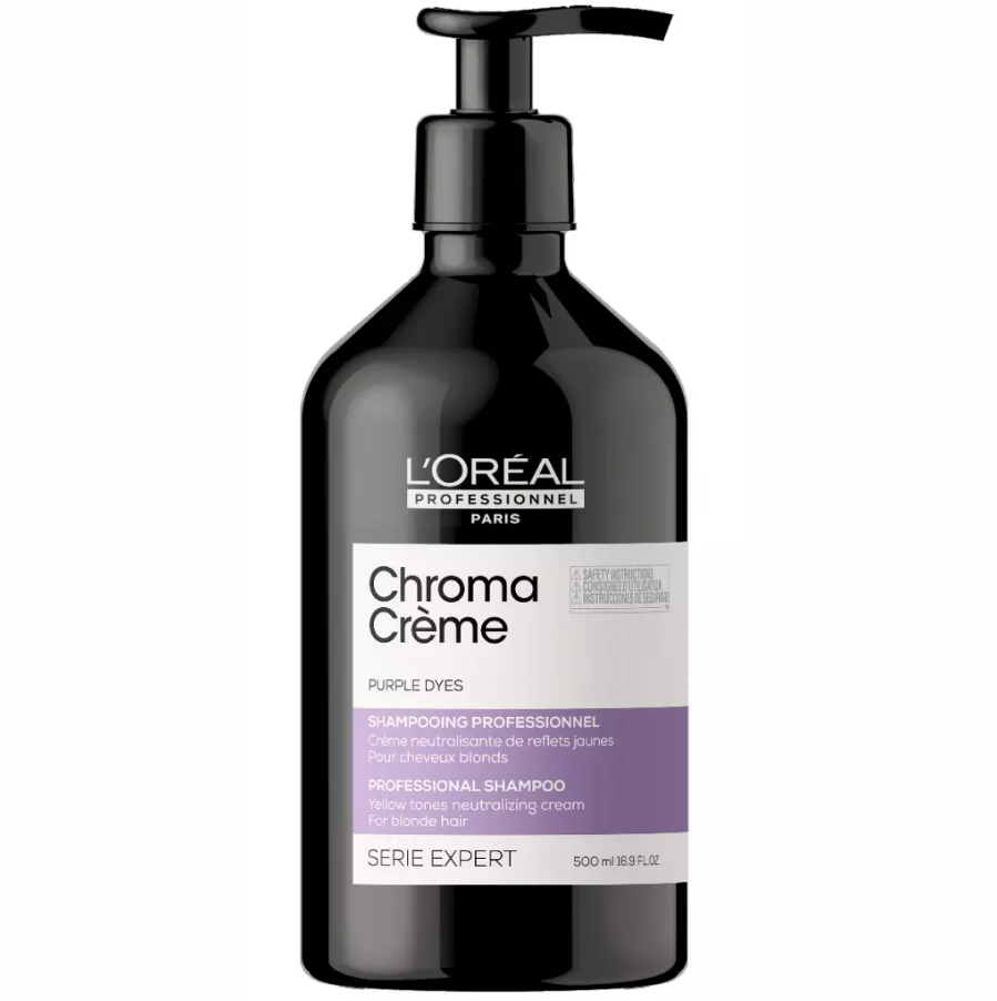 L'OREAL, Шампунь с фиолетовым пигментом Chroma Creme, 500 мл.