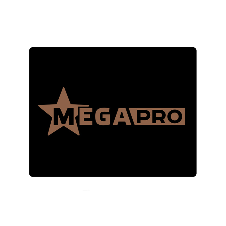 MEGAPRO, Термоковрик силиконовый для щипцов-выпрямителей, черный, 1 шт.