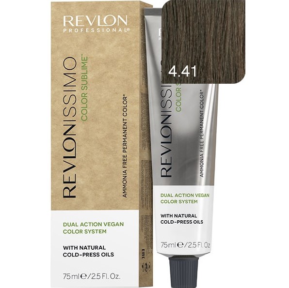 REVLON, Краска для волос Revlonissimo Color Sublime 4.41, 75 мл.