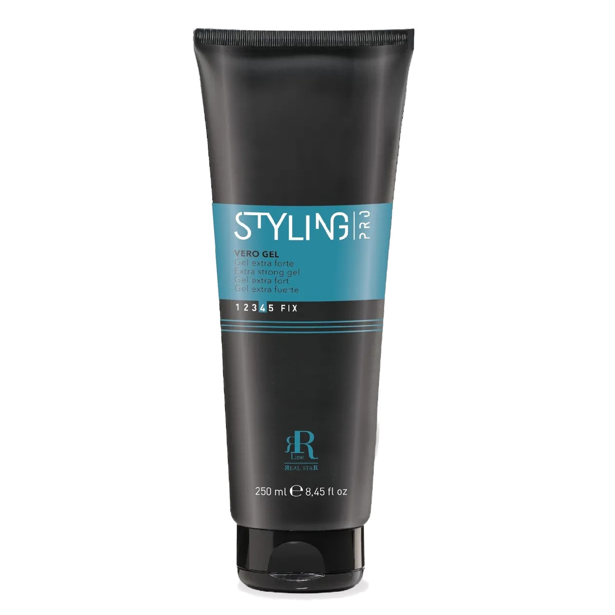 RR LINE, Гель для волос экстра сильной фиксации Extra Strong Gel Styling Pro, 250 мл.