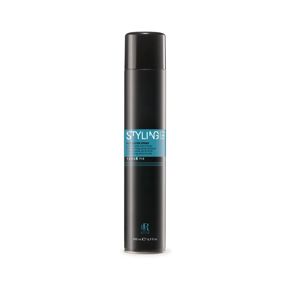 RR LINE, Лак для волос экстрасильной фиксации Power Fix Spray Styling Pro, 500 мл.