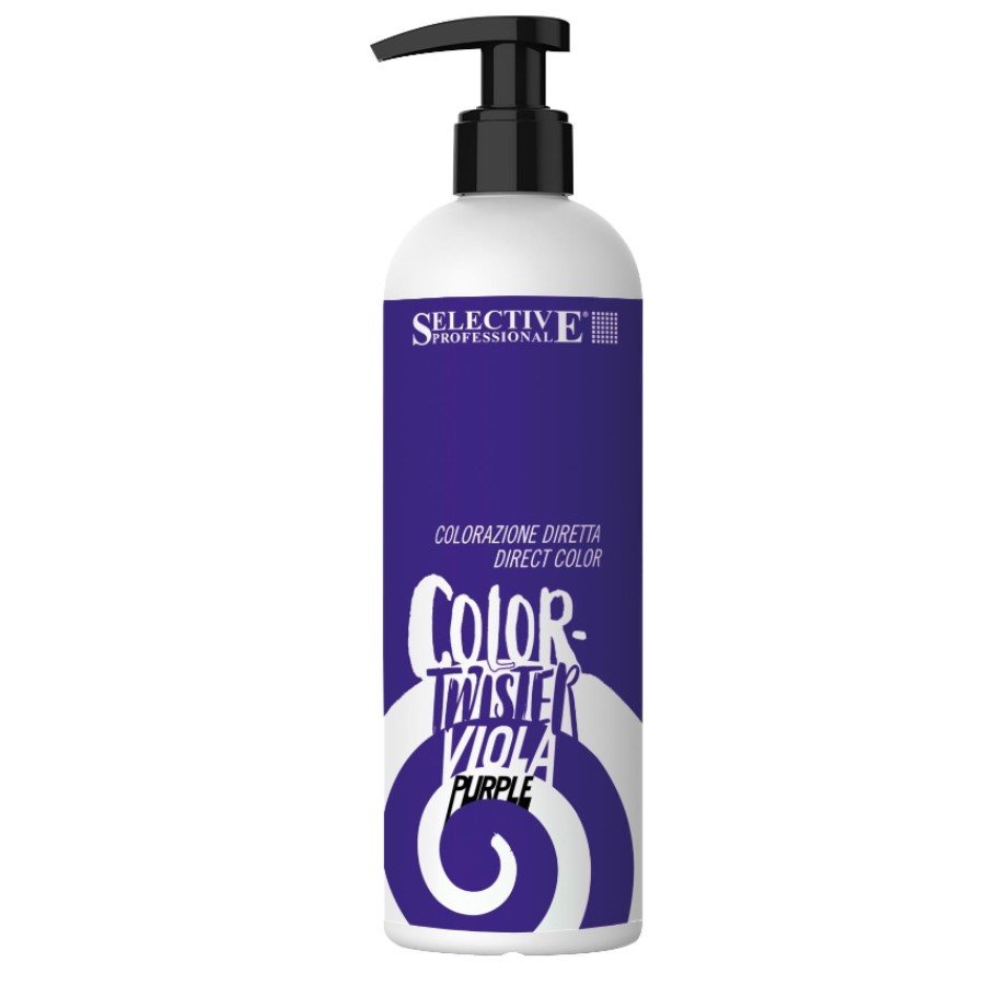 SELECTIVE, Ухаживающая краска для волос прямого действия Color-Twister фиолетовый, 300 мл.