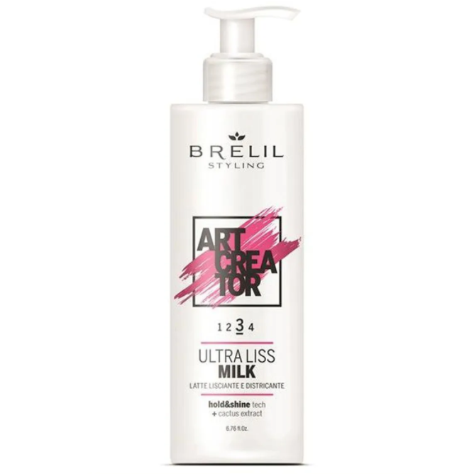 BRELIL, Ультраразглаживающее молочко для волос Art Creator, 200 мл.