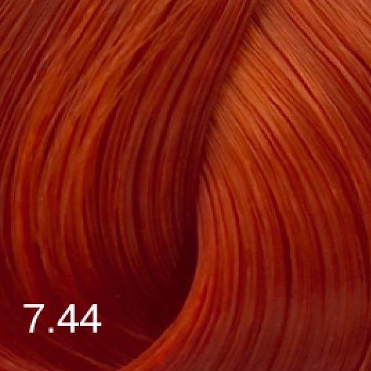 Перманентная крем-краска для волос Expert Color 7.44, 100 мл.