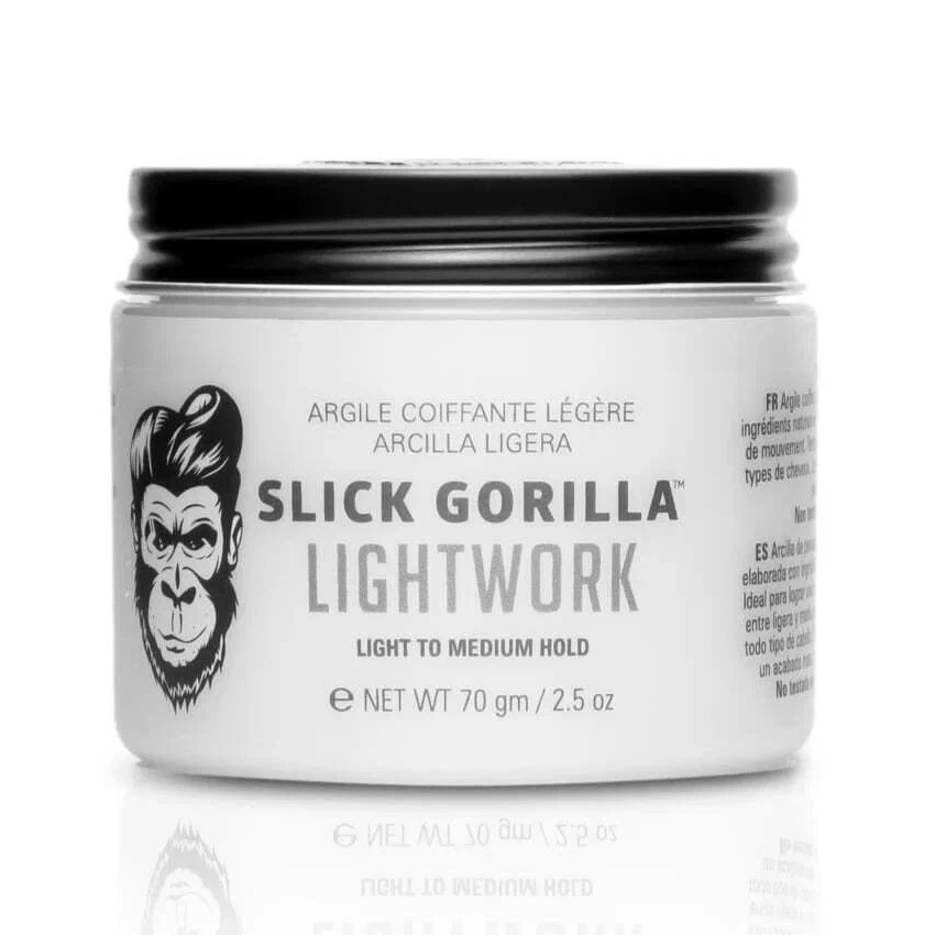 SLICK GORILLA, Глина для волос лайт Lightwork, 70 гр.