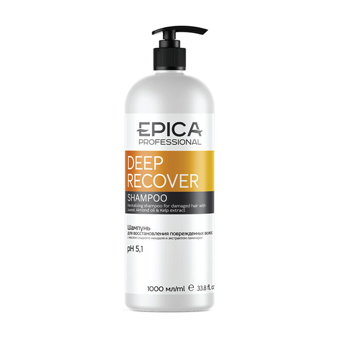 EPICA, Шампунь для восстановления повреждённых волос Deep Recover, 1000 мл.
