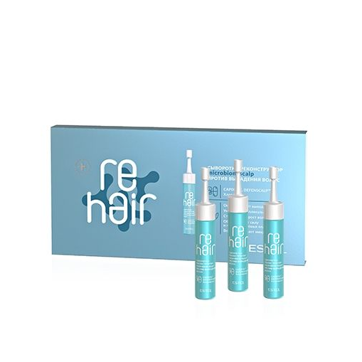 Сыворотка-реконструктор против выпадения волос Microbiom Scalp ReHair, 7*10 мл.