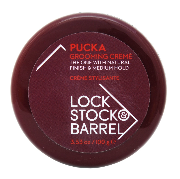 LOCK STOCK & BARREL, Крем для тонких и кудрявых волос Pucka Grooming Creme, 100 г.
