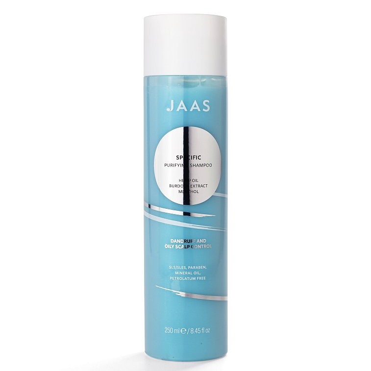 JAAS, Шампунь для волос очищающий Specific Purifying Dandruff and Oily Scalp Control, 250 мл.