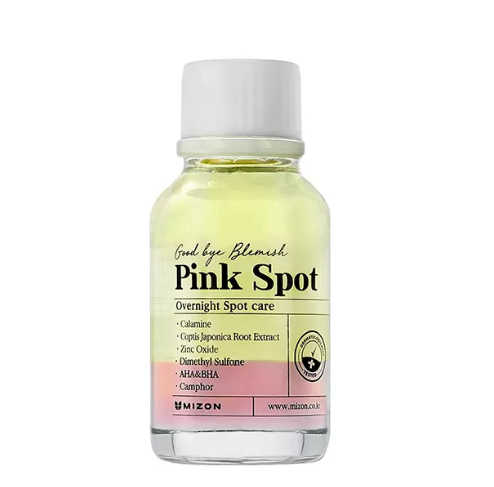 Эффективное ночное средство для борьбы с акне и воспалениями кожи Good Bye Blemish Pink Spot, 19 мл.