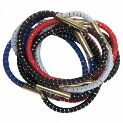 COMAIR, Резинки для косы средние 4 цвета, 12 шт.