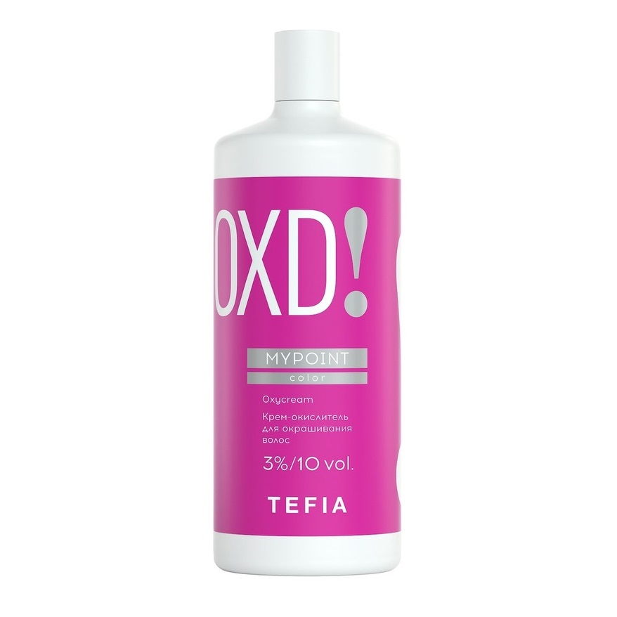 TEFIA, Крем-окислитель для окрашивания волос 3% (10 Vol) Color Oxycream MyPoint, 900 мл.