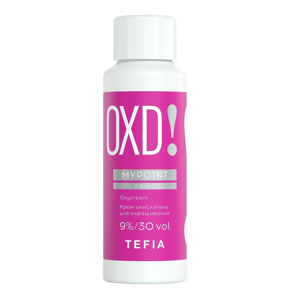 TEFIA, Крем-окислитель для окрашивания волос 9% (30 Vol) Color Oxycream MyPoint, 60 мл.