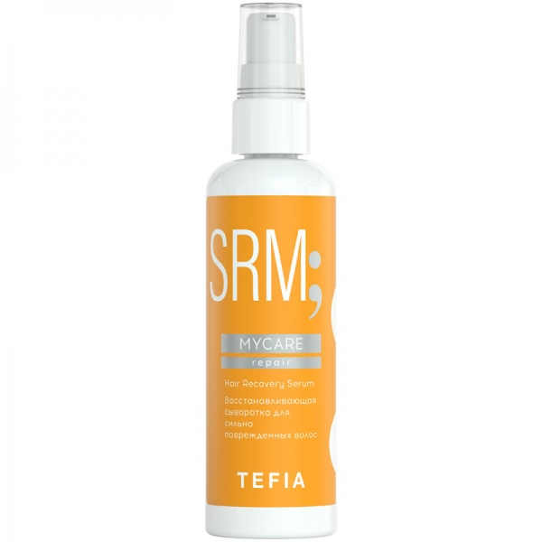 TEFIA, Восстанавливающая сыворотка для сильно поврежденных волос Repair Mycare, 100 мл.