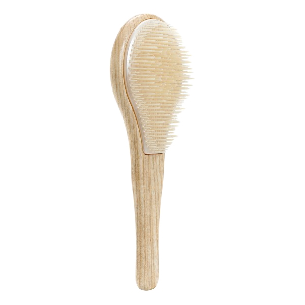MICHEL MERCIER, Щетка деревянная для тонких волос Wooden Detangling Brush For Fine Hair, 1 шт.