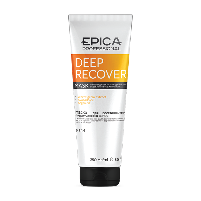 EPICA, Маска для восстановления повреждённых волос Deep Recover, 250 мл.