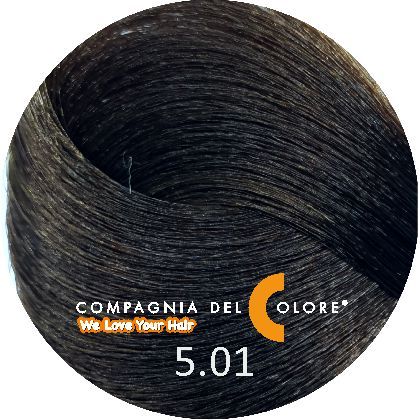 Стойкая низкоаммиачная краска для волос 5/01, 100 мл.
