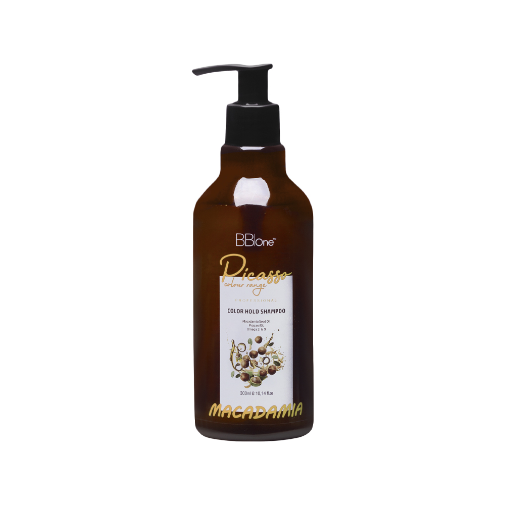 BB ONE, Шампунь для волос Picasso Macadamia Color Hold Shampoo, 300 мл.