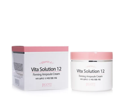 JIGOTT, Ампульный крем для лица Vita Solution 12 Firming Ampoule Cream, 100 мл.
