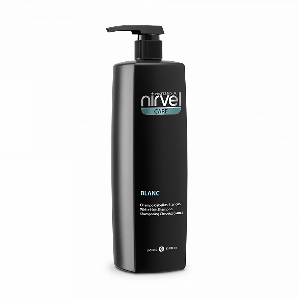 NIRVEL, Шампунь для осветленных и седых волос Blanc Shampoo Technical, 1000 мл.