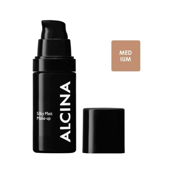 ALCINA, Тональное средство "Шелковый" матовый макияж Silky Matt Make-up Medium, 2 мл.