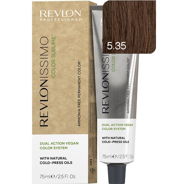 REVLON, Краска для волос Revlonissimo Color Sublime 5.35, 75 мл.