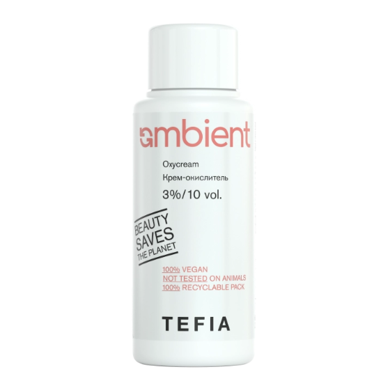 TEFIA, Крем-окислитель 3% 10 Vol Ambient, 60 мл.