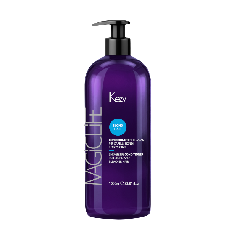 KEZY, Кондиционер укрепляющий для светлых и обесцвеченных волос Blond Hair Magic Life, 1000 мл.