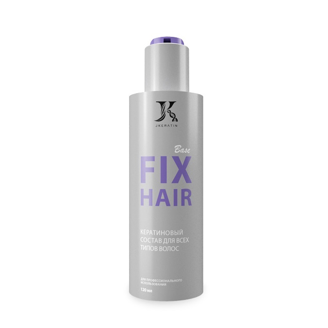 JKERATIN, Кератин для всех типов волос Fix Hair, 120 мл.