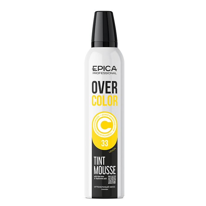 EPICA, Оттеночный мусс для волос Overcolor Lemon, 250 мл.