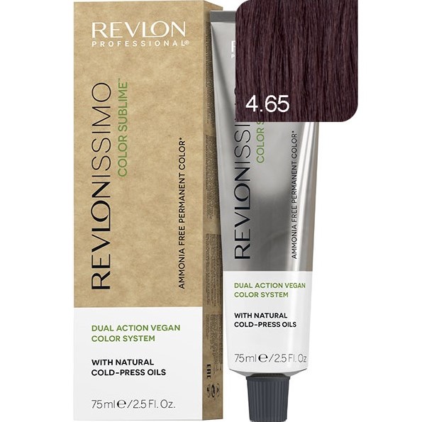 REVLON, Краска для волос Revlonissimo Color Sublime 4.65, 75 мл.