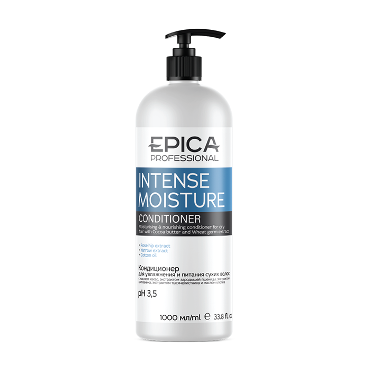 EPICA, Кондиционер для увлажнения и питания сухих волос Intense Moisture, 1000 мл.