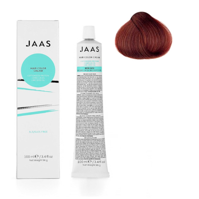 JAAS, Перманентная краска для волос 6.66 Intense Red Dark Blonde, 100 мл.