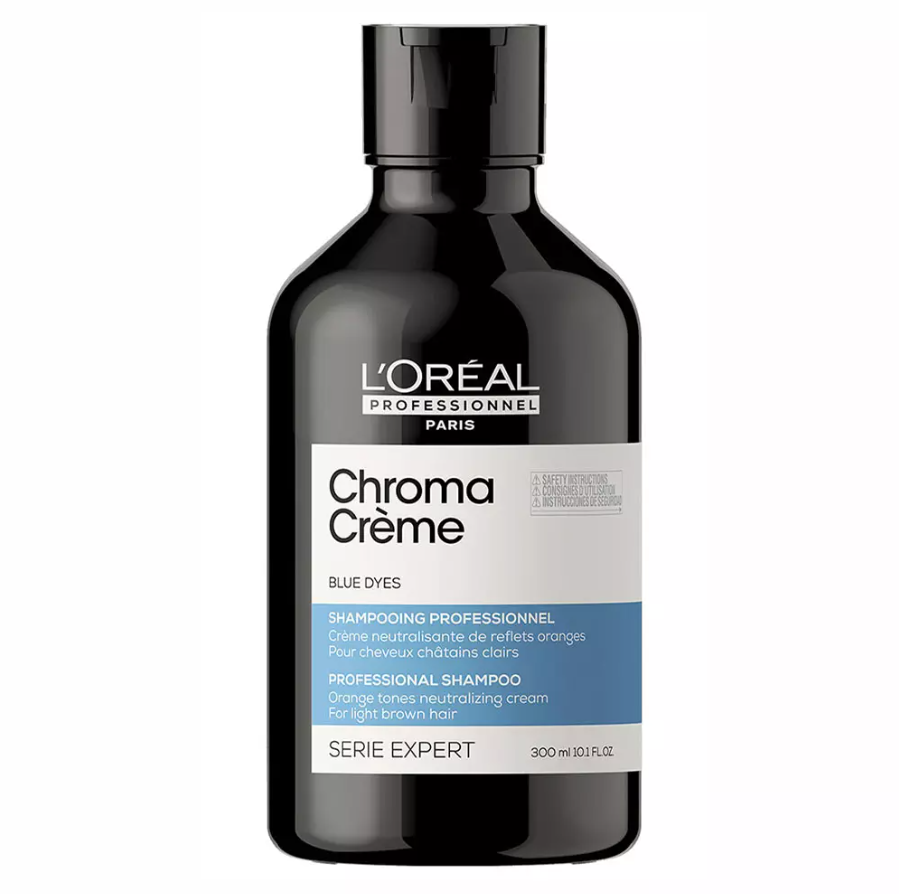 L'OREAL, Шампунь с синим пигментом Chroma Creme, 300 мл.