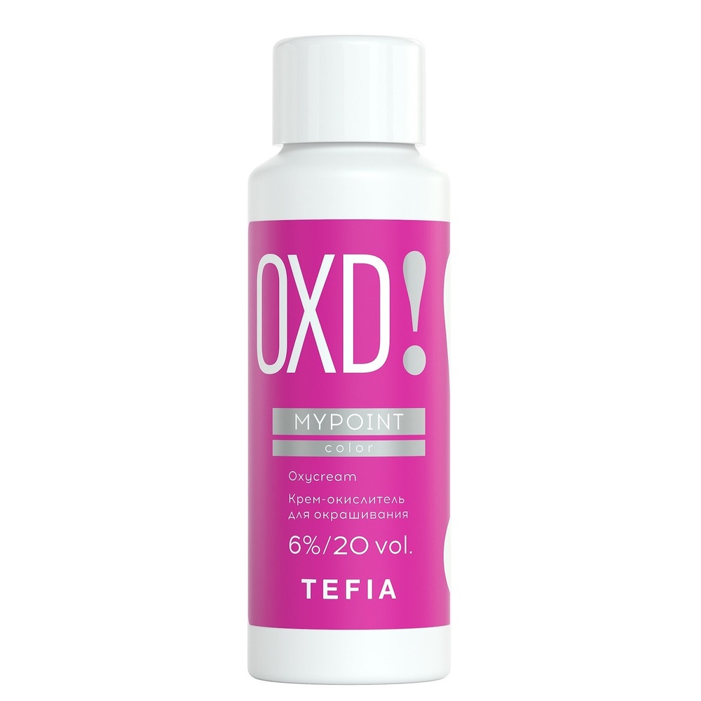 TEFIA, Крем-окислитель для окрашивания волос 6% (20 Vol) Color Oxycream MyPoint, 60 мл.