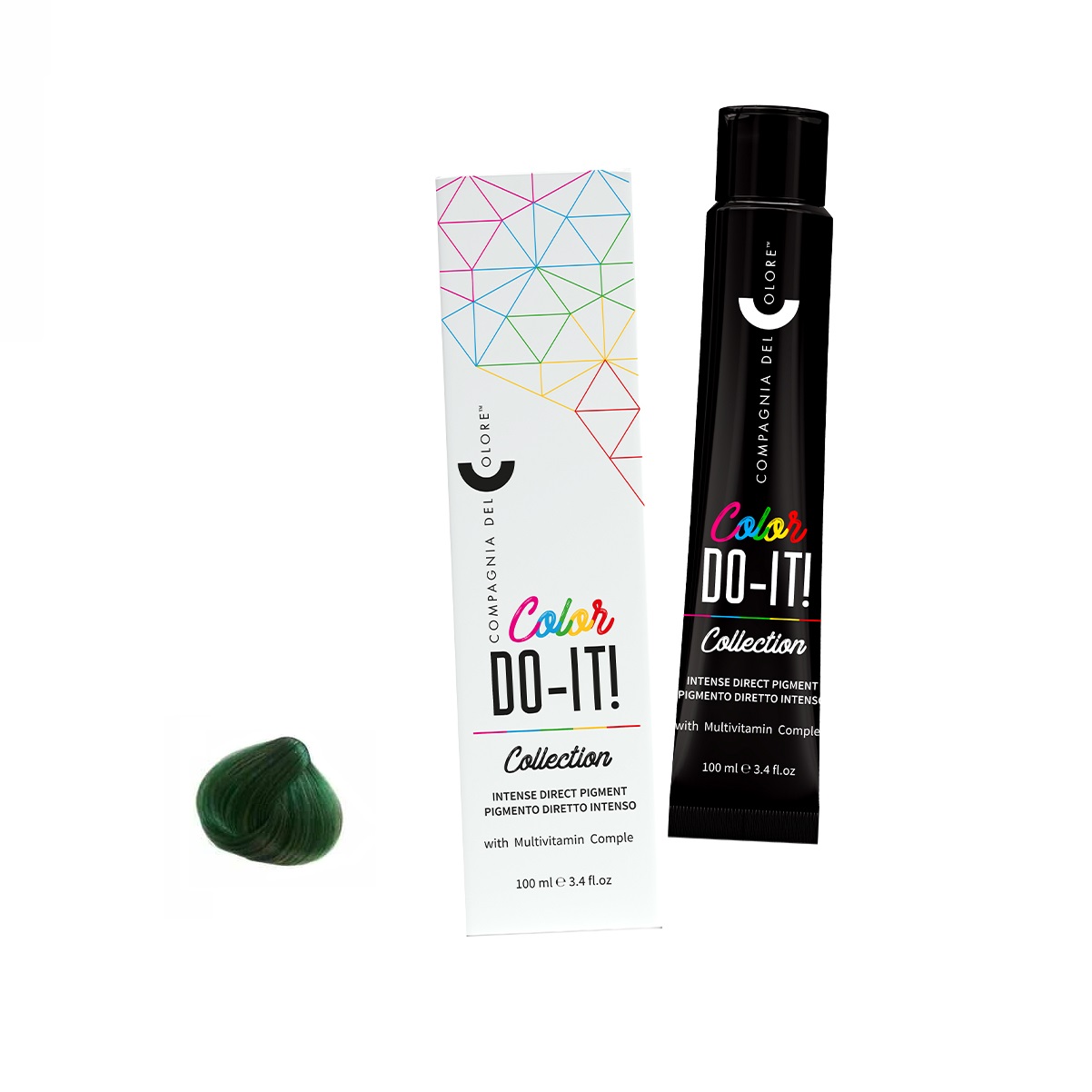 COMPAGNIA DEL COLORE, Прямые пигменты Color Do It! Avocado, 100 мл.