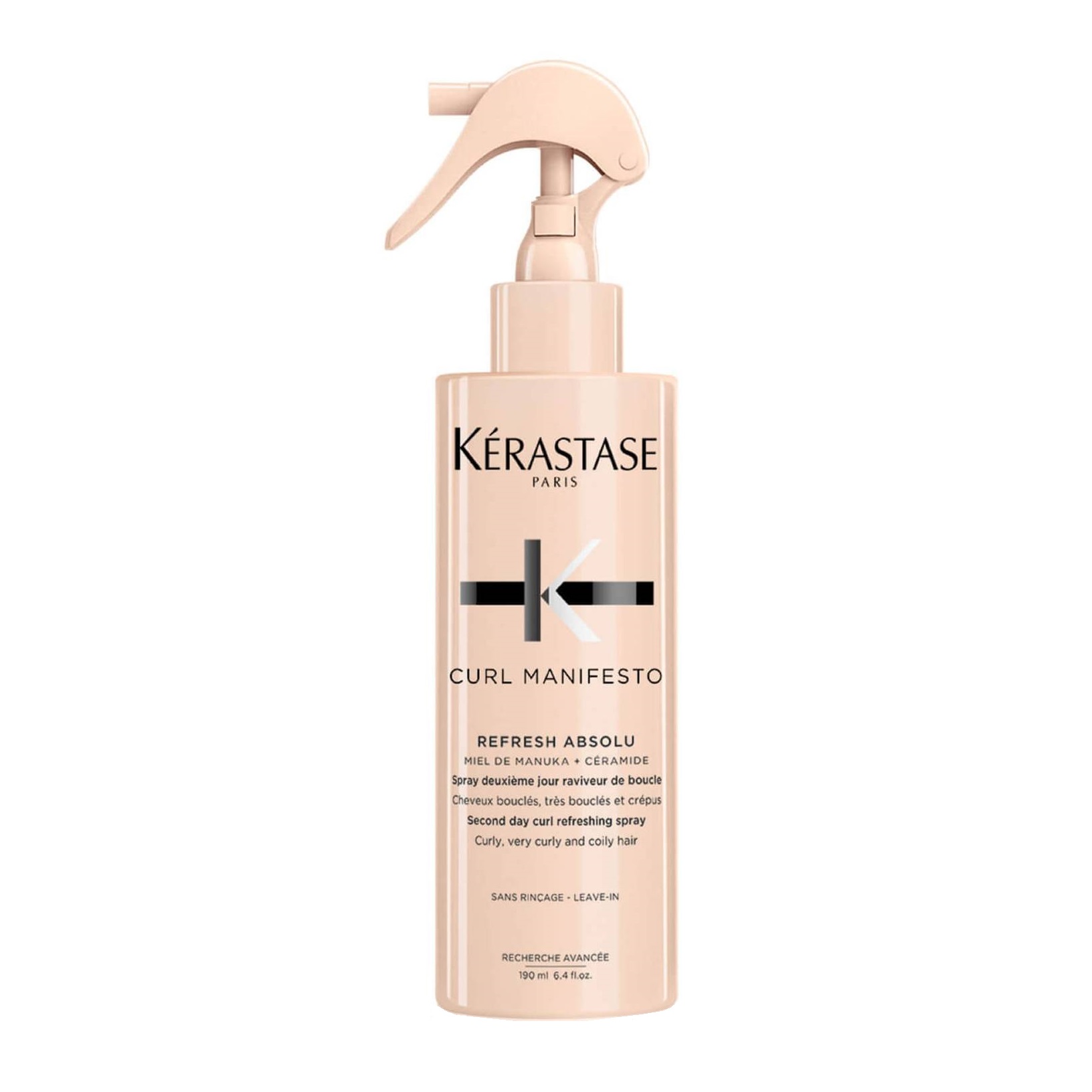 KERASTASE, Спрей для кудрявых волос Refresh Absolu Spray Curl Manifesto, 190 мл.