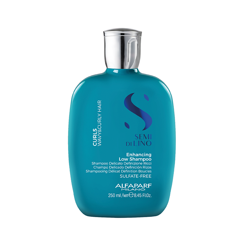 ALFAPARF MILANO, Шампунь для кудрявых и вьющихся волос Semi Di Lino Curls, 250 мл.
