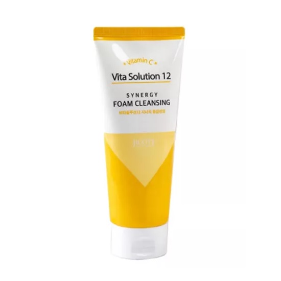 JIGOTT, Пенка для умывания Vita Solution 12 Synergy Foam Cleansing, 180 мл.