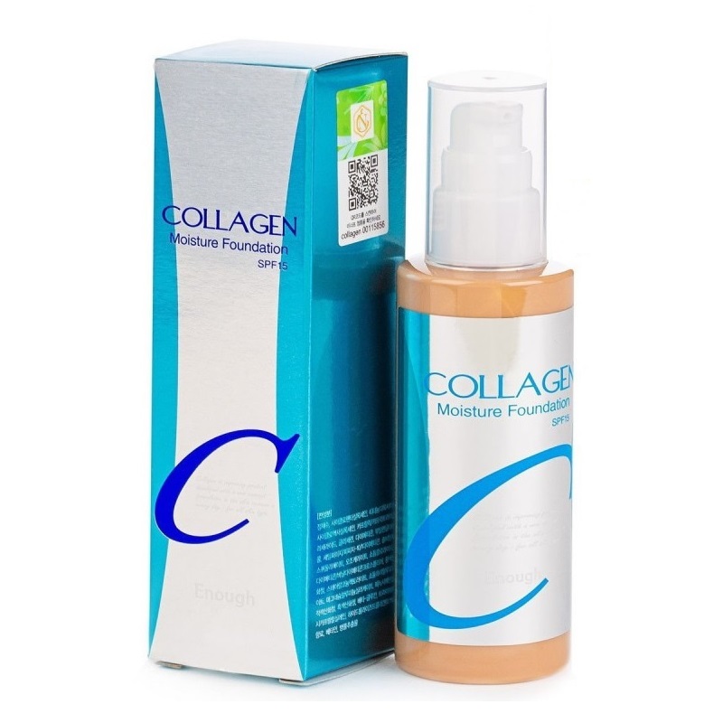 ENOUGH, Увлажняющий тональный крем с коллагеном Collagen Moisture Foundation SPF 15 №23, 100 мл.