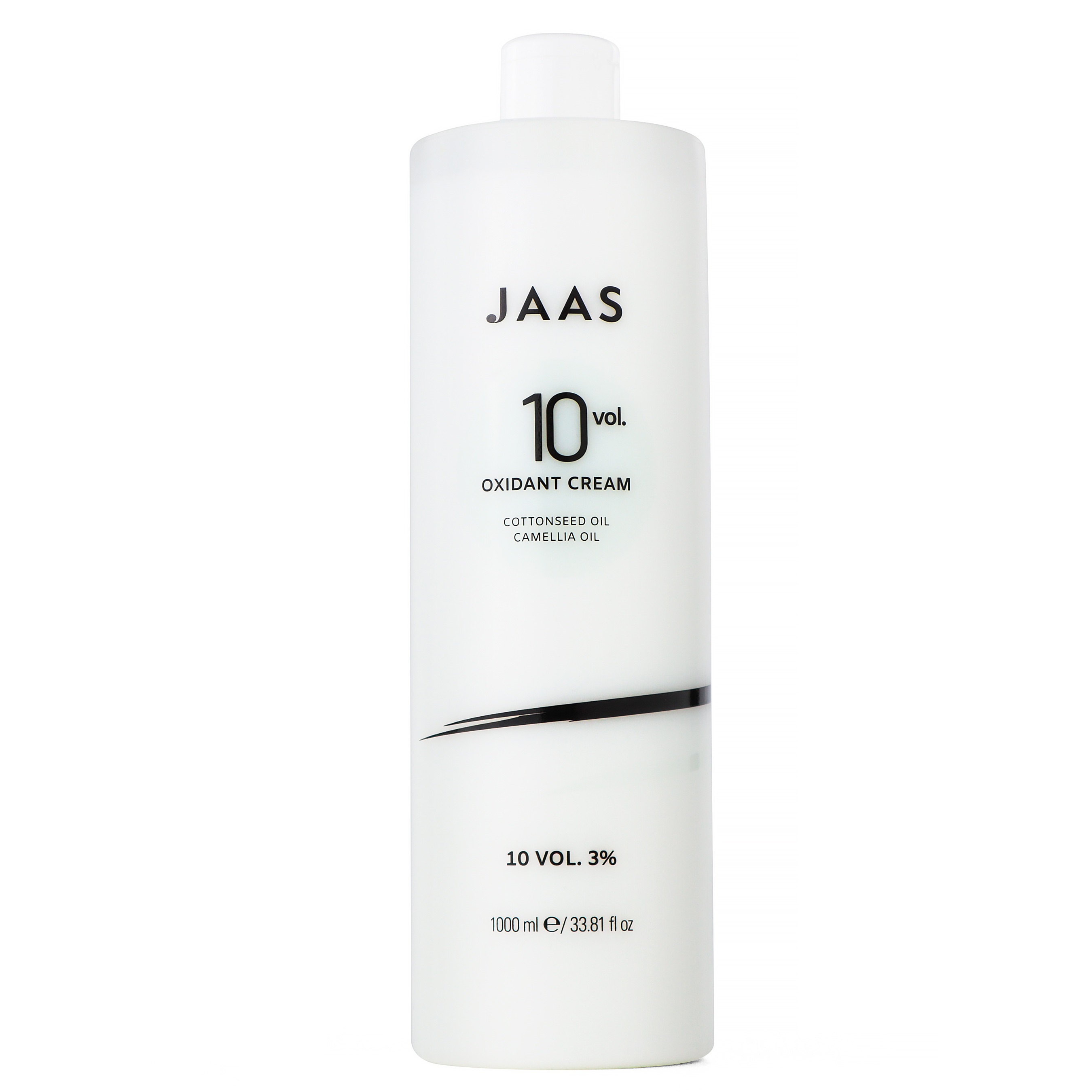 JAAS, Крем окисляющий с маслом семян хлопка и камелии 3% Oxidant Cream 10 Vol, 1000 мл.