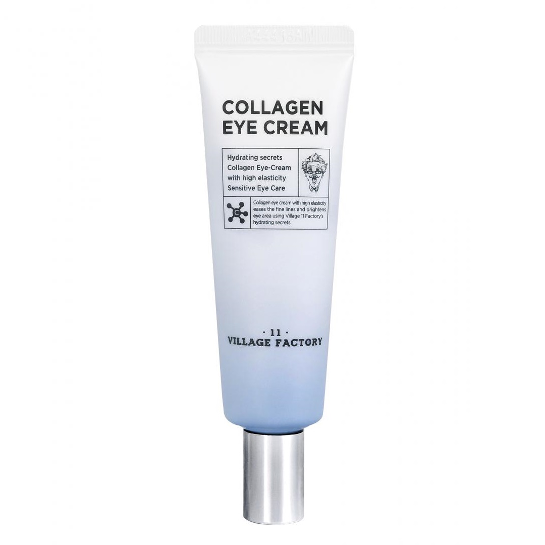 VILLAGE 11 FACTORY, Увлажняющий крем для области вокруг глаз с коллагеном Collagen Eye Cream, 25 мл.