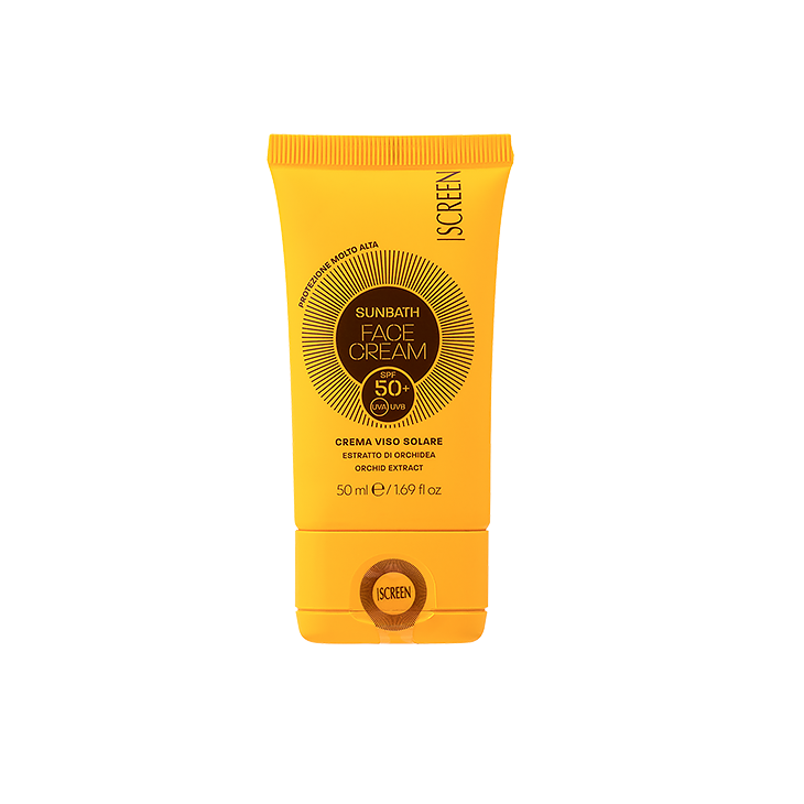 SCREEN, Крем для лица защита от солнца Sunbath Spf 50+ Face Cream Sun Control, 50 мл.