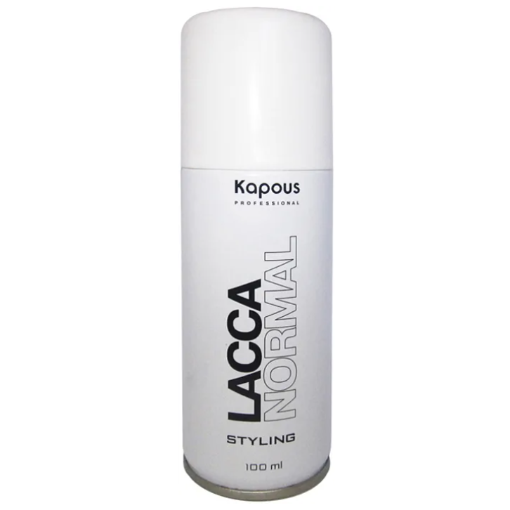 KAPOUS, Лак аэрозольный для волос нормальной фиксации, 100 мл.