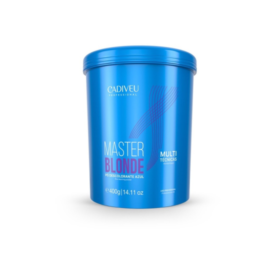 CADIVEU, Мягкая осветляющая пудра Blue Bleaching Powder Master Blond, 400 мл.