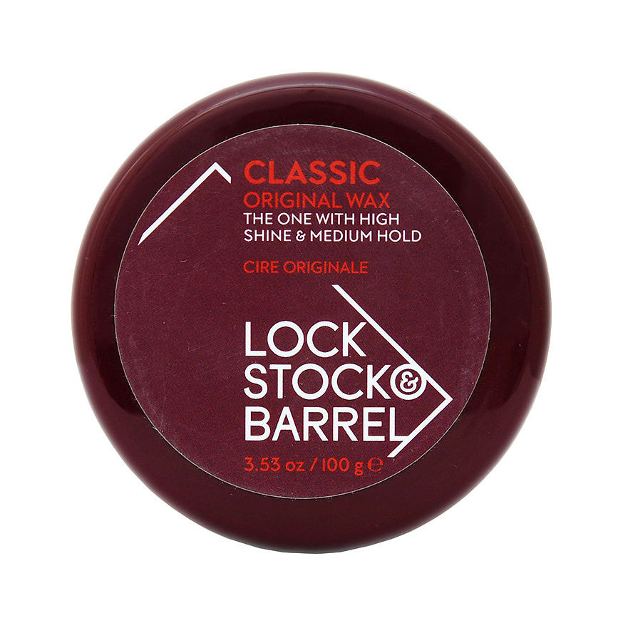 LOCK STOCK & BARREL, Воск для классических укладок Original Classic Wax, 100 г.