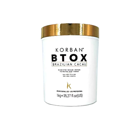 KORBAN, Ботокс концентрат Btox Cacau Brazilian Keratin, 1000 мл.