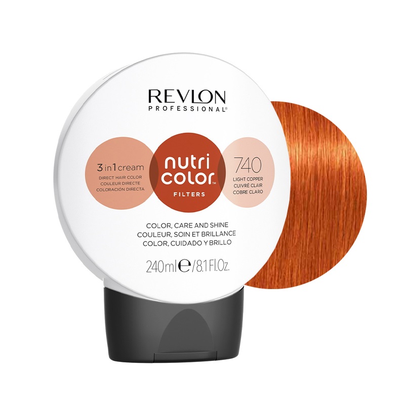 REVLON, Прямой краситель без аммиака Nutri Color Filters 740, 240 мл.