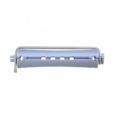 COMAIR, Бигуди для холодной завивки с круглой резинкой 95 мм, D 13 мм, сине-серые, 12 шт.
